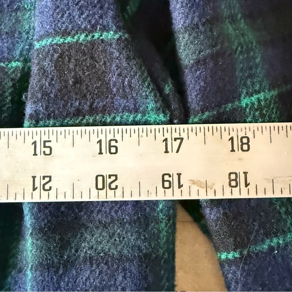 Chadwicks Navy and Green Plaid Wool Blazer - Picture 7 of 9